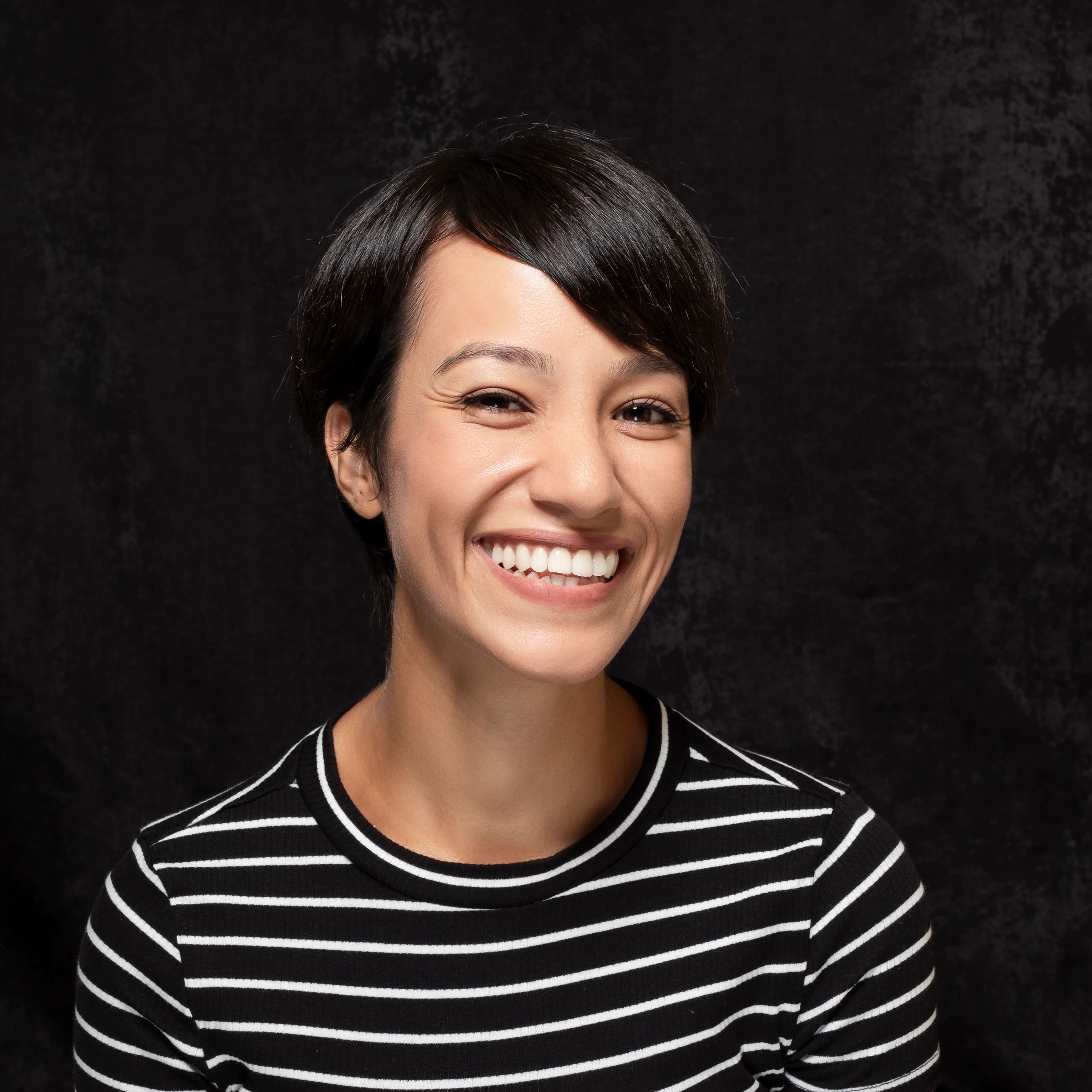 Smiling woman portrait placeholder